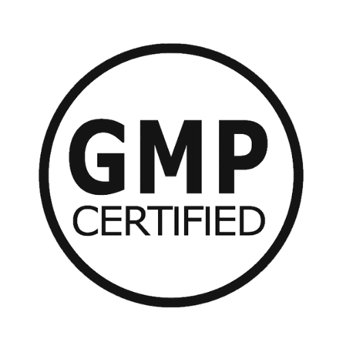 Logo proving that the brand is a GMP Certified