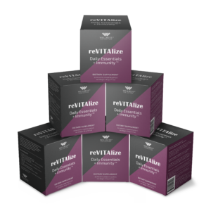 reVITAlize daily essentials + immunity_ 6 boxes